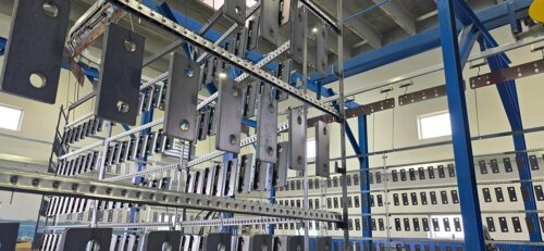 High-Volume Data Center Component Powder Coating