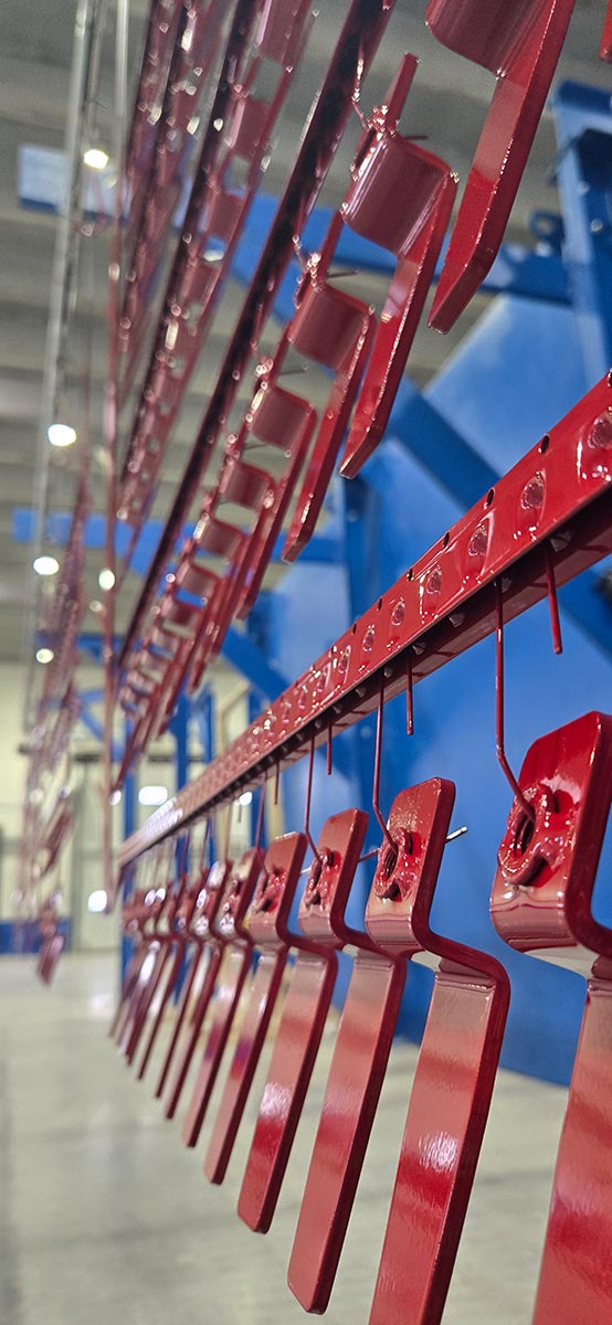 Experience with High-Volume Data Center Component Powder Coating