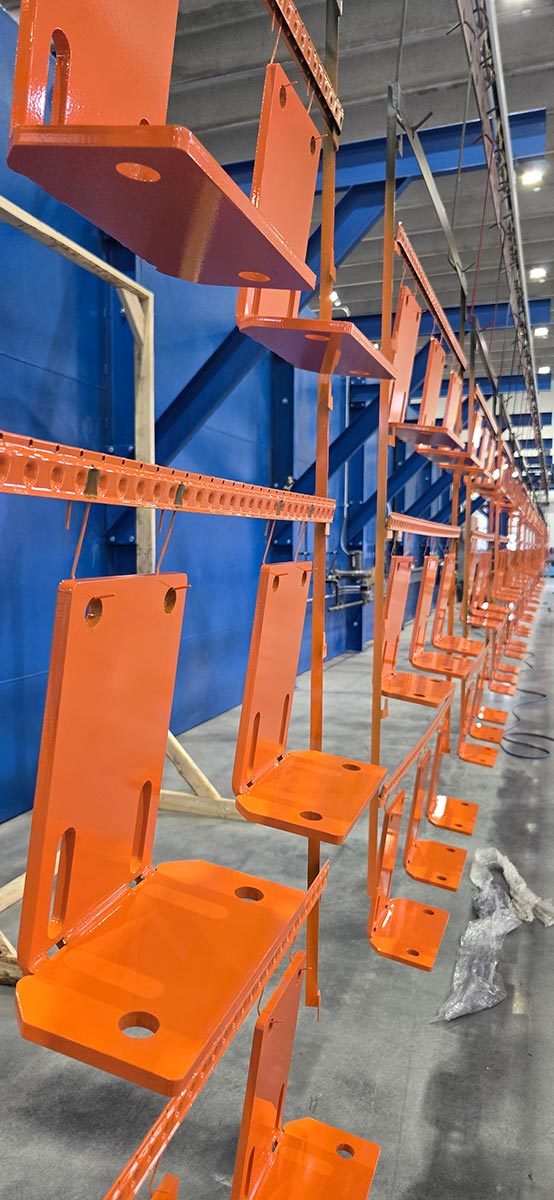High-Volume Data Center Component Powder Coating without Sacrificing Quality
