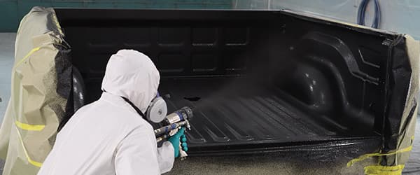Professional Spray in Bedliner Application in SD, ND, and MN